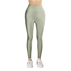 High-Waisted Mint Jeggings
