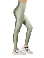 High-Waisted Mint Jeggings