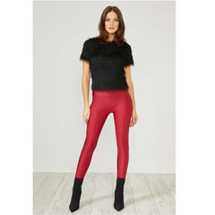 High-Waisted Cherry Jeggings
