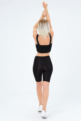 Black Biker Shorts for Women