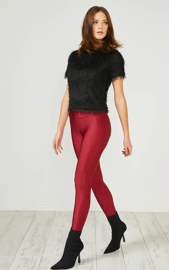 High-Waisted Cherry Jeggings