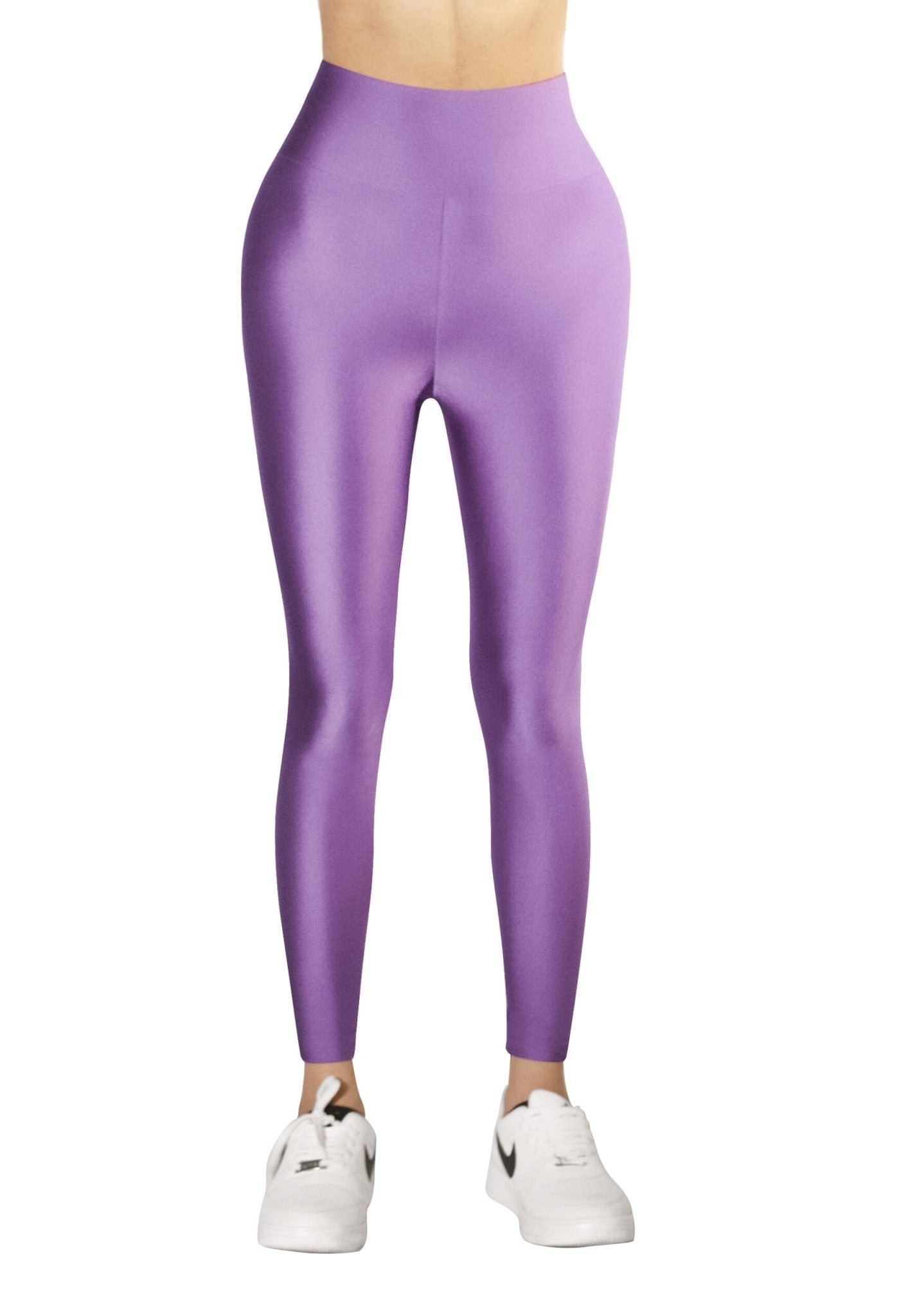 High-Waisted Lavender Jeggings
