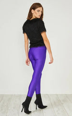 Purple Jeggings for Women Full