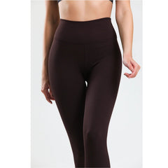 Ribbed coffee Jeggings for women